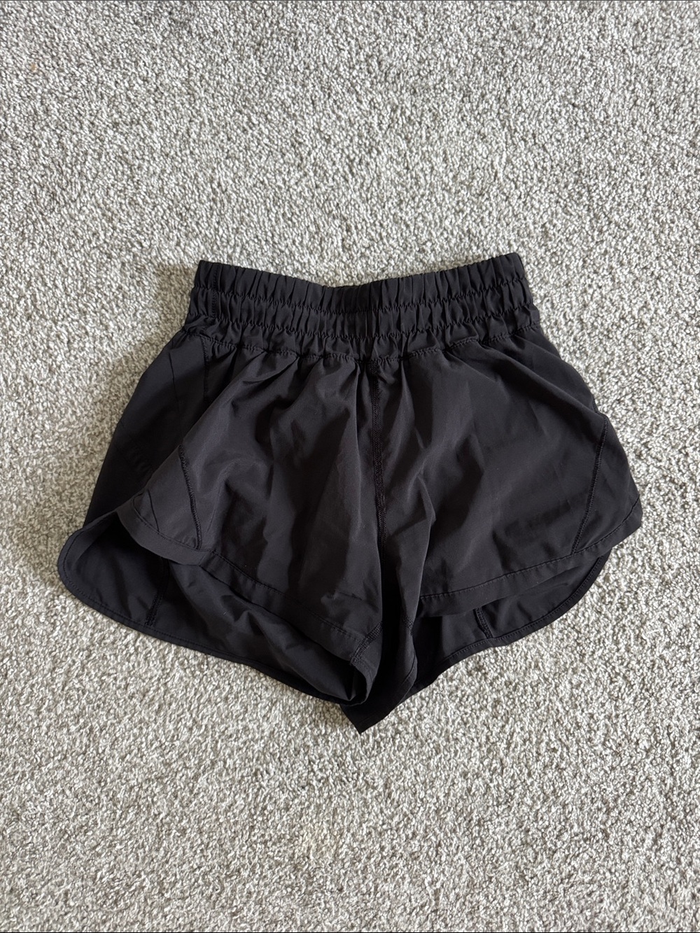 lululemon athletica Black Athletic Run Shorts